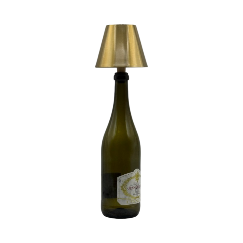 Lampada LED Ricaricabile da Tavolo per Bottiglie Universo D10-C3C – Colore Luce Selezionabile CCT 3in1 (3000K/4000K/6500K)