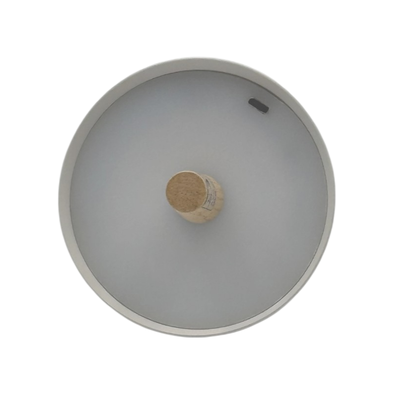 Lampada LED Ricaricabile da Tavolo per Bottiglie Universo D10-B3C – Colore Luce Selezionabile CCT 3in1 (3000K/4000K/6500K), Finitura Bianca
