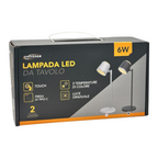 Lampada Multifunzione Ricaricabile da Tavolo BL-1005-N - 6W - immagine 6