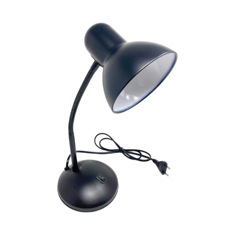Lampada da Tavolo con Braccio Flessibile – Attacco E27, Colori Assortiti