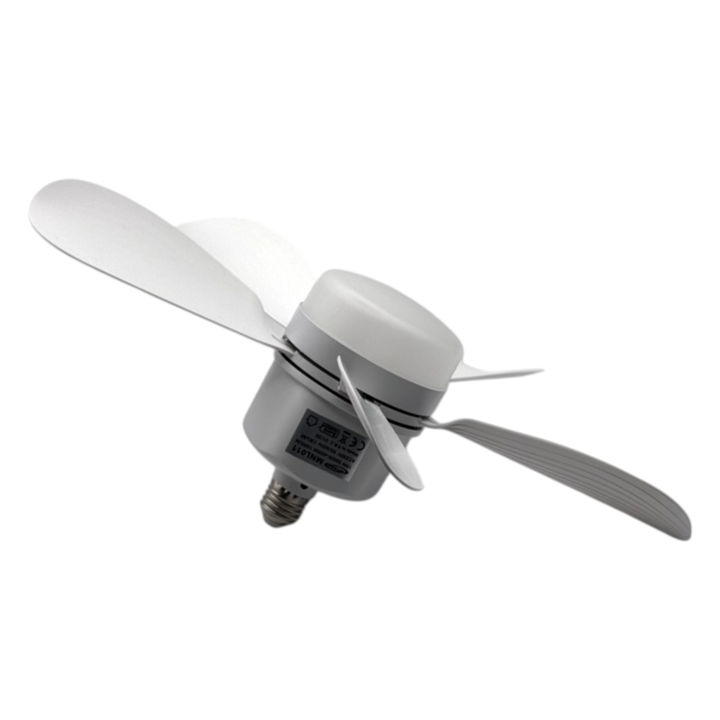 Lampadina LED E27 Universo MNL011 – 19W con Ventilatore Incorporato, CCT 3in1 Cambia Colore (3000K/4000K/6500K)