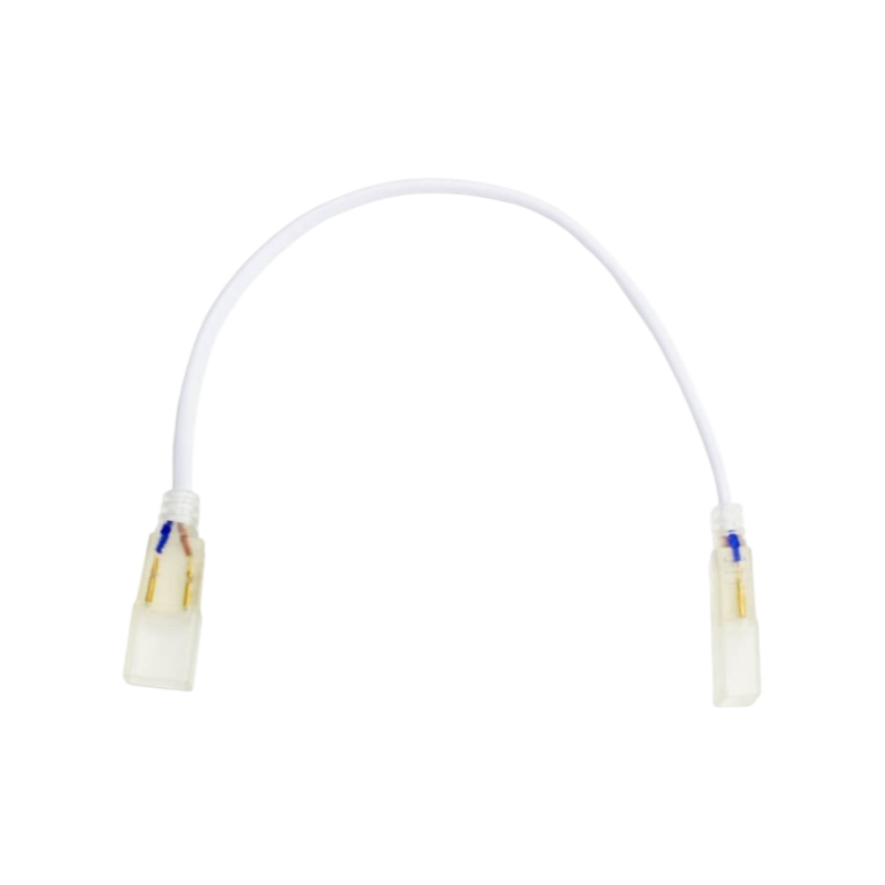 Giunto Connettore Flessibile per Strip LED 220V 8mm | Confezione 10 Pezzi