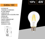 Confezione da 10 Pezzi Universo G45A-10C - Lampadina LED SMD - immagine 5