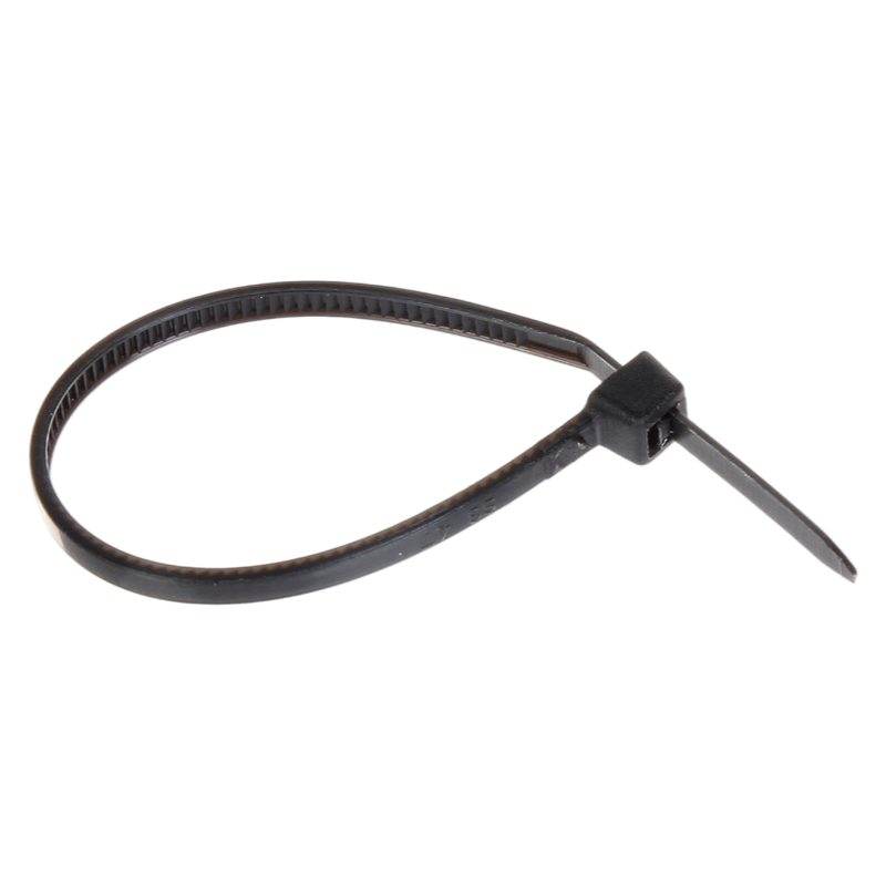 Confezione da 500 Pezzi – Fascette Serracavo Autobloccanti in Nylon Nero 2,5 mm x 100 mm
