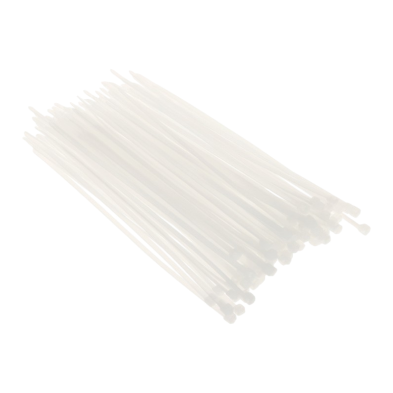 Confezione da 500 Pezzi – Fascette Serracavo Autobloccanti in Nylon Bianco 3,6 mm x 150 mm