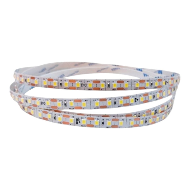 Striscia LED Flessibile Monocolore UNIVERSO | DC 24V 100W SMD 2835 120 LED/m Bobina 10m Taglio 1cm