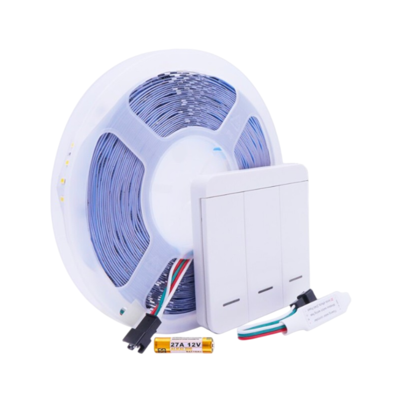 Striscia LED Flessibile Monocolore DC 24V 59W | 600 LED SMD 2835 5310 Lumen 10 Giochi di Luce IP20