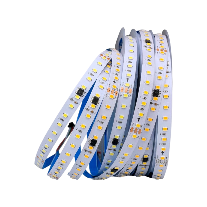 Striscia LED Flessibile Monocolore DC 24V 59W | 600 LED SMD 2835 5310 Lumen 10 Giochi di Luce IP20