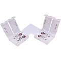 Connettore Angolare per Strip LED Monocolore 2 Pin 8mm | Spinotto 12V/24V SMD | Confezione 5 Pezzi