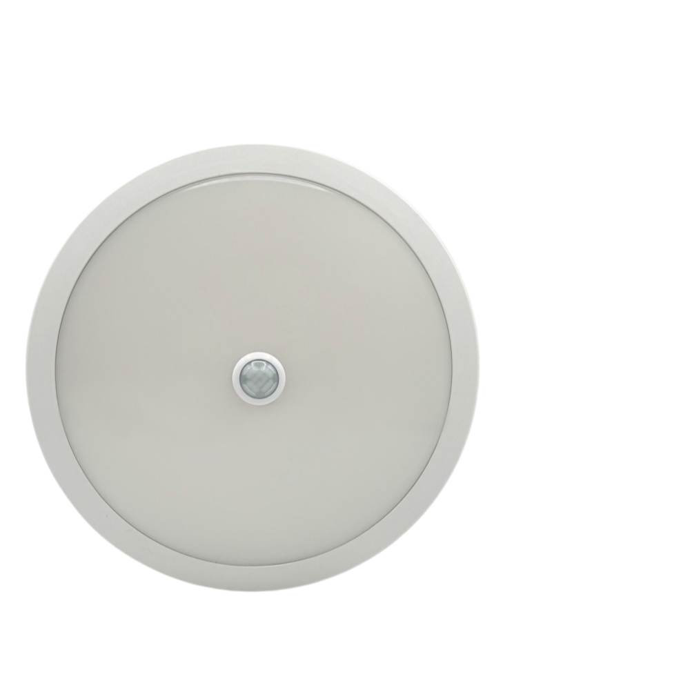 Plafoniera SMD LED Circolare con Sensore UNIVERSO SS-ESS-03B3C 20W | Switch CCT 3000K-4000K-6500K IP65