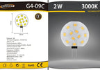 UNIVERSO G4-09 LAMPADINA LED G4 SPOTLIGHT 2/2.5W BULD DISC - immagine 5