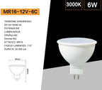 Kit da 10 Lampadine Universo - SMD LED GU5.3 MR16 6W - immagine 6
