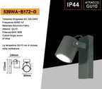 Applique Portalampada Wall Light da Muro - 539WA-B172-G - immagine 6