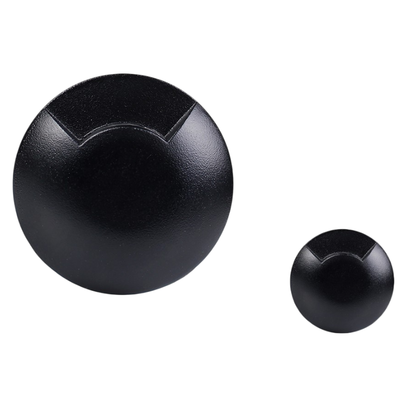 Universo Punto Luce LED SMD 1W Segnapasso da Interramento IP67 Singola Finestra Colore Nero - 3000K 4000K