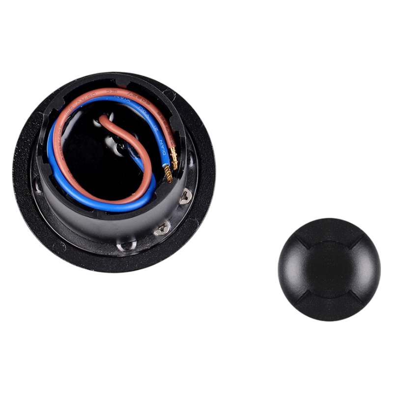 Universo Punto Luce LED SMD 1W Segnapasso da Interramento IP67 Doppia Finestra Colore Nero - 3000K 4000K