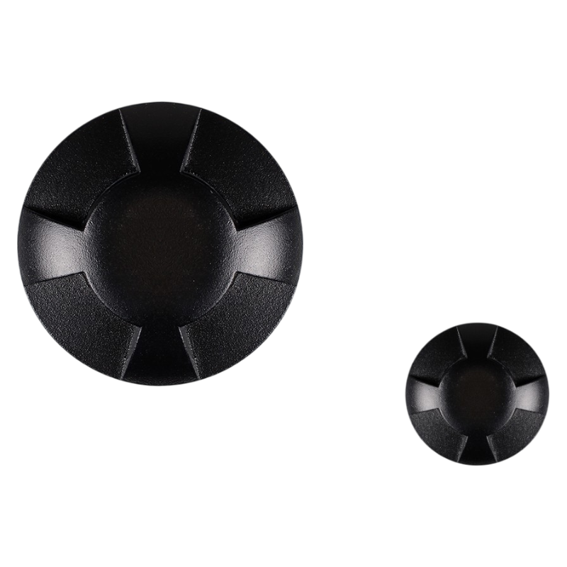 Universo Punto Luce LED SMD 1W Segnapasso da Interramento IP67 4 Finestre Colore Nero - 3000K 4000K