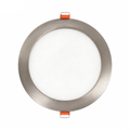 Pannello LED Rotondo SMD Ultra Slim 12W da Incasso | Satinato | CCT Regolabile 3000K-4000K-6500K con Driver