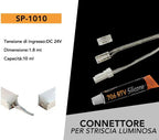 Cavo Alimentazione Connettorizzato UNIVERSO 1.8m per Strip LED 1010-2025 - immagine 3