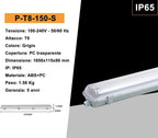 Plafoniera Porta Tubi LED IP65 UNIVERSO T8-150S per 2 T8 da - immagine 2