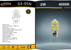 Confezione da 10 Pezzi Universo G4-05 - Lampadina LED G4 2W - immagine 6