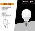 Confezione da 10 Pezzi Universo - Lampadina LED Miniglobo - immagine 4