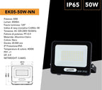 Proiettore SMD LED Slim UNIVERSO EK05-50W-N 50W - CCT - immagine 5