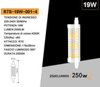 Lampadina LED R7S Universo R7S-19W-001 - 19W Tubolare 118mm - immagine 3