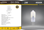 Confezione da 5 Pezzi Universo - Lampadina LED G4 2W, Bulb - immagine 4
