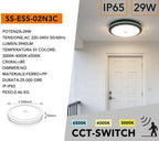 Plafoniera SMD LED Circolare con Sensore - SS-ESS-02N3C - immagine 8