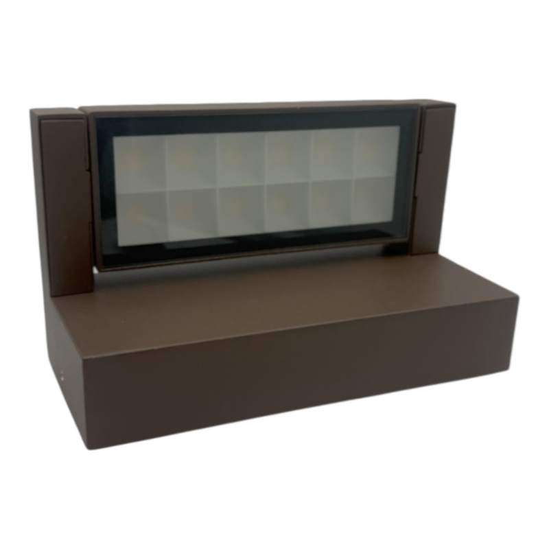 Applique LED da muro orientabile UNIVERSO 472-C3C 21W SMD con CCT 3in1 selezione colore 3000K 4000K 6500K IP65 per esterno