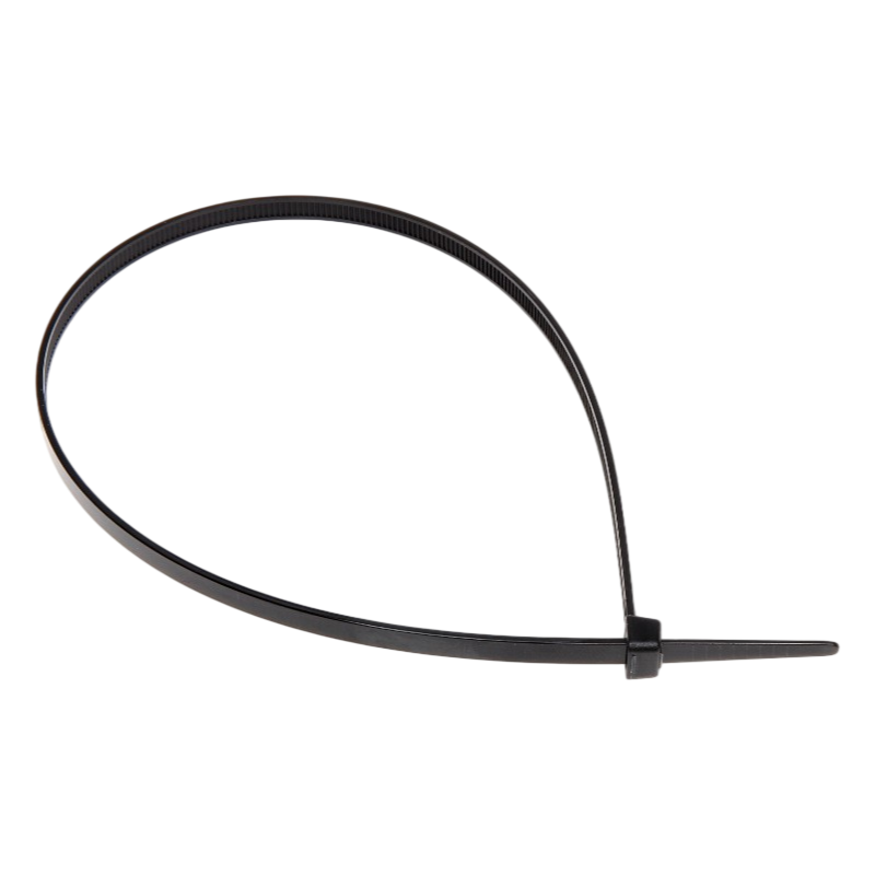 Confezione da 100 Pezzi – Fascette Serracavo Autobloccanti in Nylon Nero 4,8 mm x 300 mm