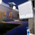 Proiettore LED a Batteria con Pannello Solare - SL-60W - immagine 2