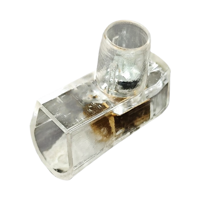 Confezione da 50 pezzi – Morsetto Forbox a cappuccio unipolare trasparente per cavi con sezione 10 mm²