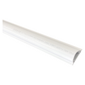 Canalina Passacavi in PVC con Biadesivo Bianco 14x48mm | Lunghezza 2 Metri