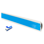 Canalina Passacavi in PVC con Biadesivo Bianco 14x48mm - immagine 2