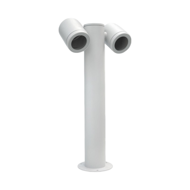 Lampione da giardino UNIVERSO 539PB-B440-B 45 cm con diffusori orientabili attacco GU10 IP44 per esterno