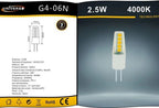 Lampadina LED G4 Universo - 2.5W Bulb Chip SMD, 300°, 220 - immagine 4