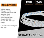 Striscia LED Flessibile RGB UNIVERSO 10M-24V-RGB - 140W SMD - immagine 5
