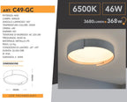 Plafoniera LED SMD Circolare UNIVERSO C49-G 46W 3680 Lumen - immagine 6