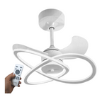 Ventilatore da Soffitto Universo 129W con Lampada LED 3in1