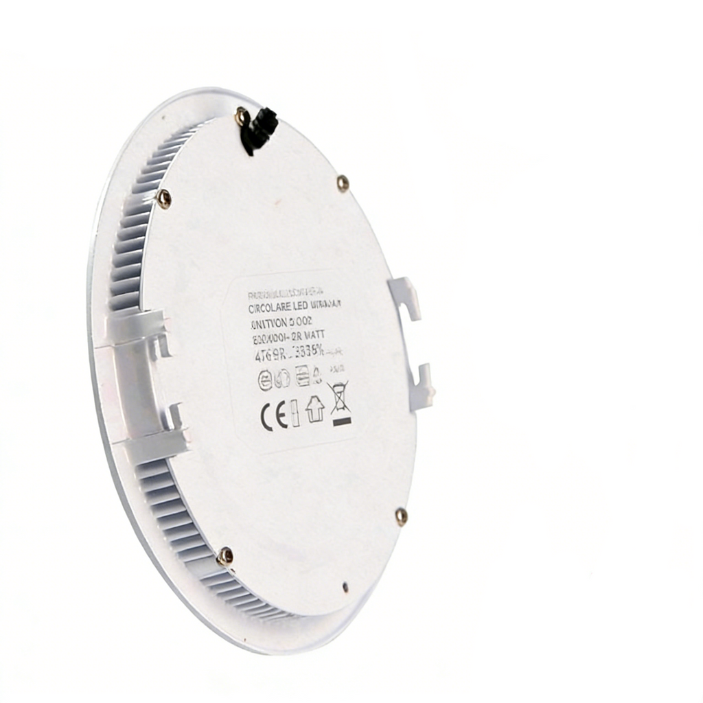 Pannello LED Rotondo SMD 20W 2000 Lumen | CCT Regolabile 3000K-4000K-6500K con Driver