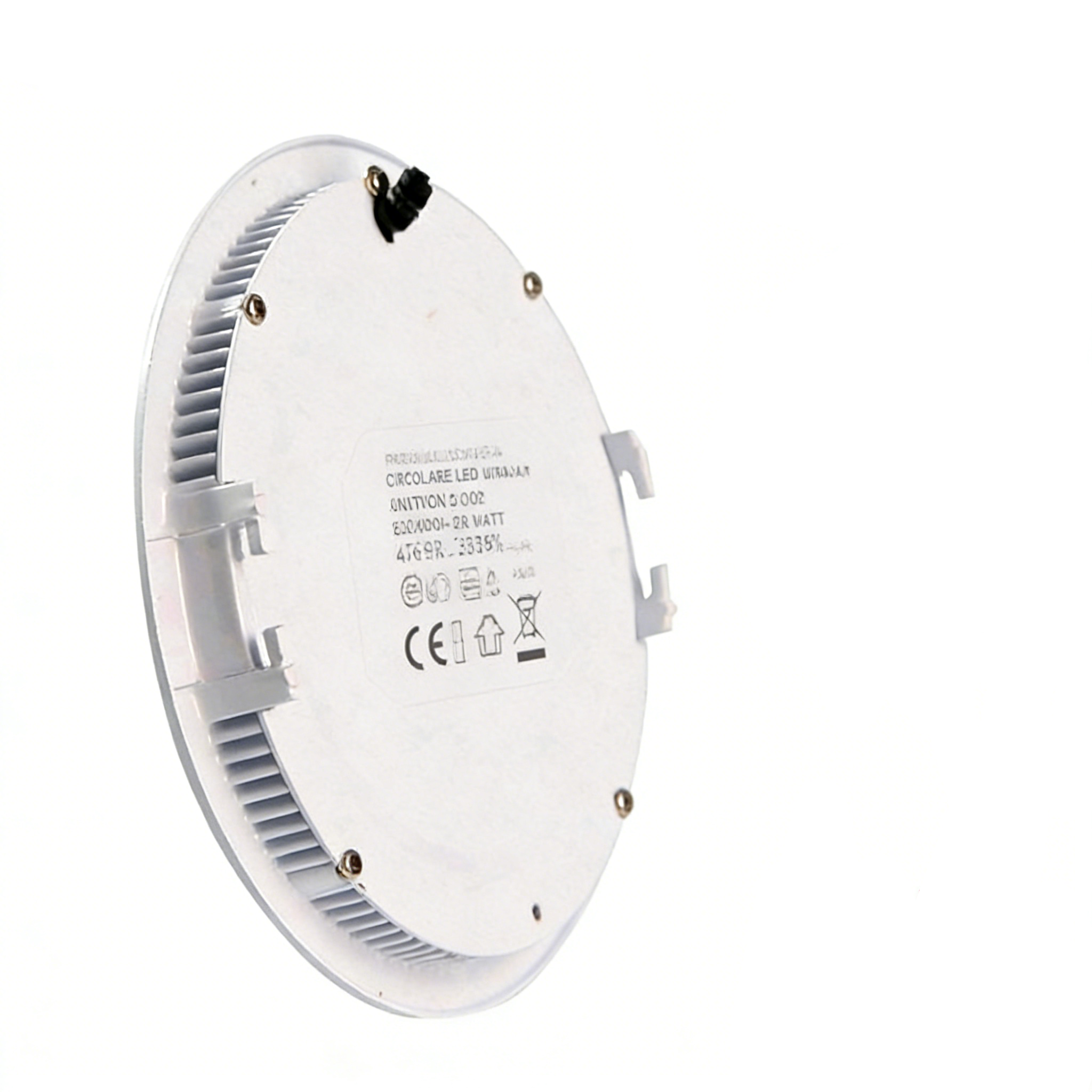 Pannello LED Rotondo SMD 20W 2000 Lumen | CCT Regolabile 3000K-4000K-6500K con Driver