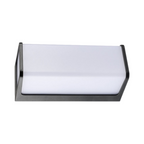 Lampada LED da Muro 10W Wall Light SMD - Applique Nera, 950 - immagine 2