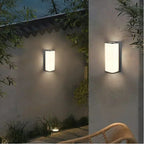 Lampada LED da Muro 10W Wall Light SMD - Applique Nera, 950 - immagine 3
