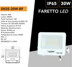Proiettore SMD LED Slim UNIVERSO EK05-30W-B 30W - CCT - immagine 3