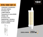Lampadina LED R7S Universo R7S-19W-001 - 19W Tubolare 118mm - immagine 4