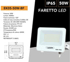 Proiettore SMD LED Slim UNIVERSO EK05-50W-B 50W - CCT - immagine 3