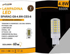 Confezione da 5 Pezzi Universo SPARAC-G9-4.8W-CE5 - immagine 4