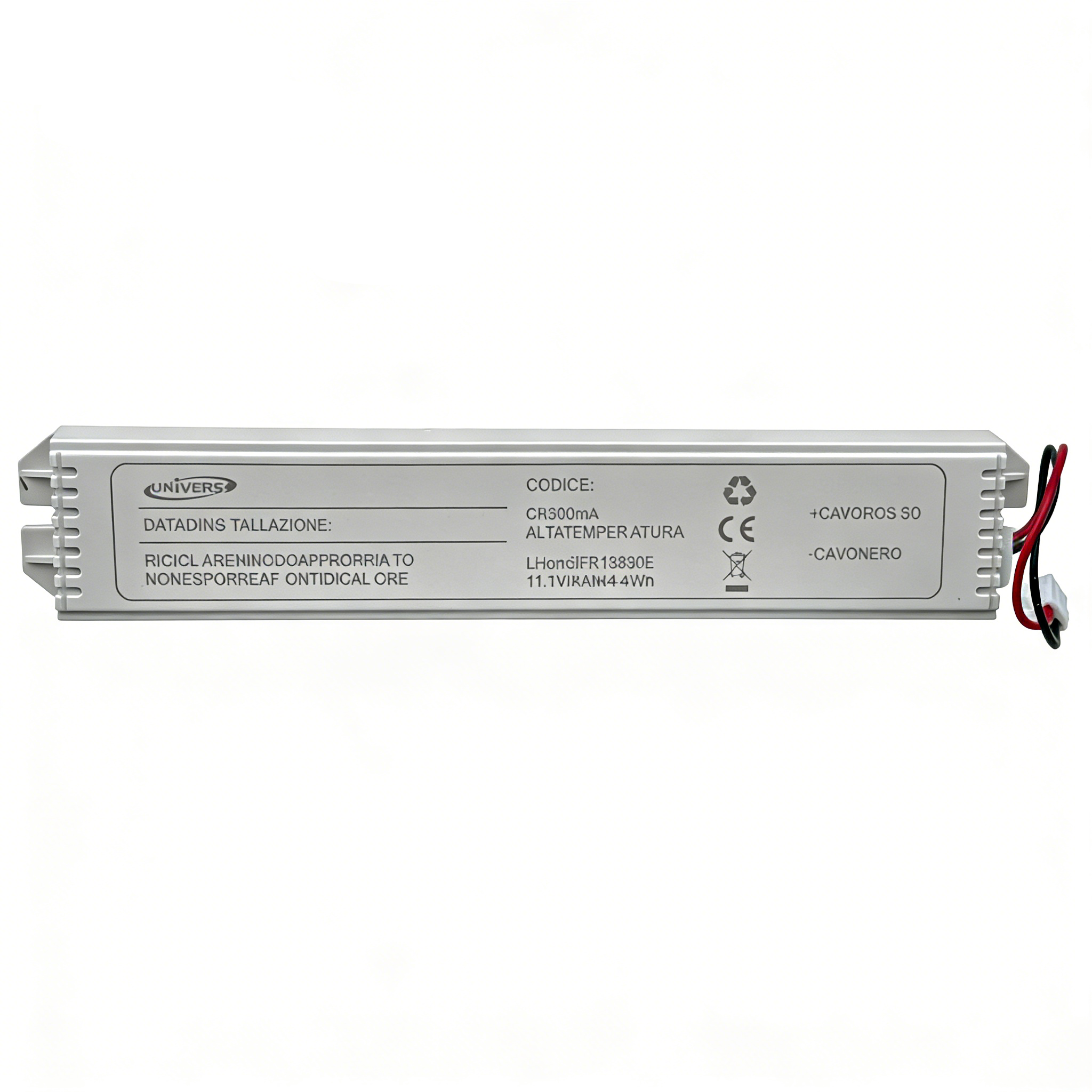 Kit Emergenza UNIVERSO NA03-F40A-T8 per LED 3W-40W | Autonomia 300 Min