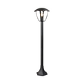 Lampione Portalampada Nero Universo 819PB-B860-G per Lampadine E27 Max 60W da Giardino – 860 mm con Fissaggio a Terra